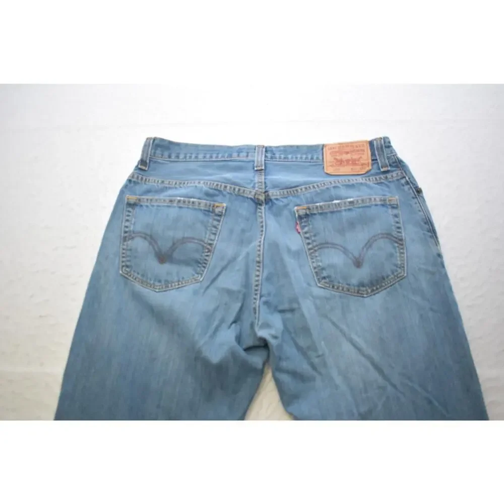 Levi's‎ 559 Relaxed Straight Fit Rugged Blue Denim Jeans Mens Size 36 x 32